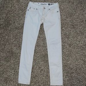 MissMe Crystal Wing Skinny Jeans size 26